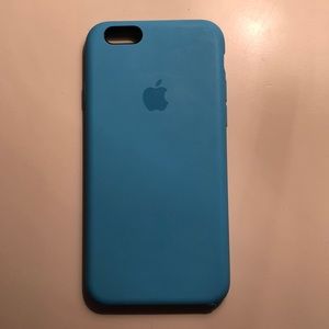Apple Baby Blue Iphone 6/6s Silicone Case